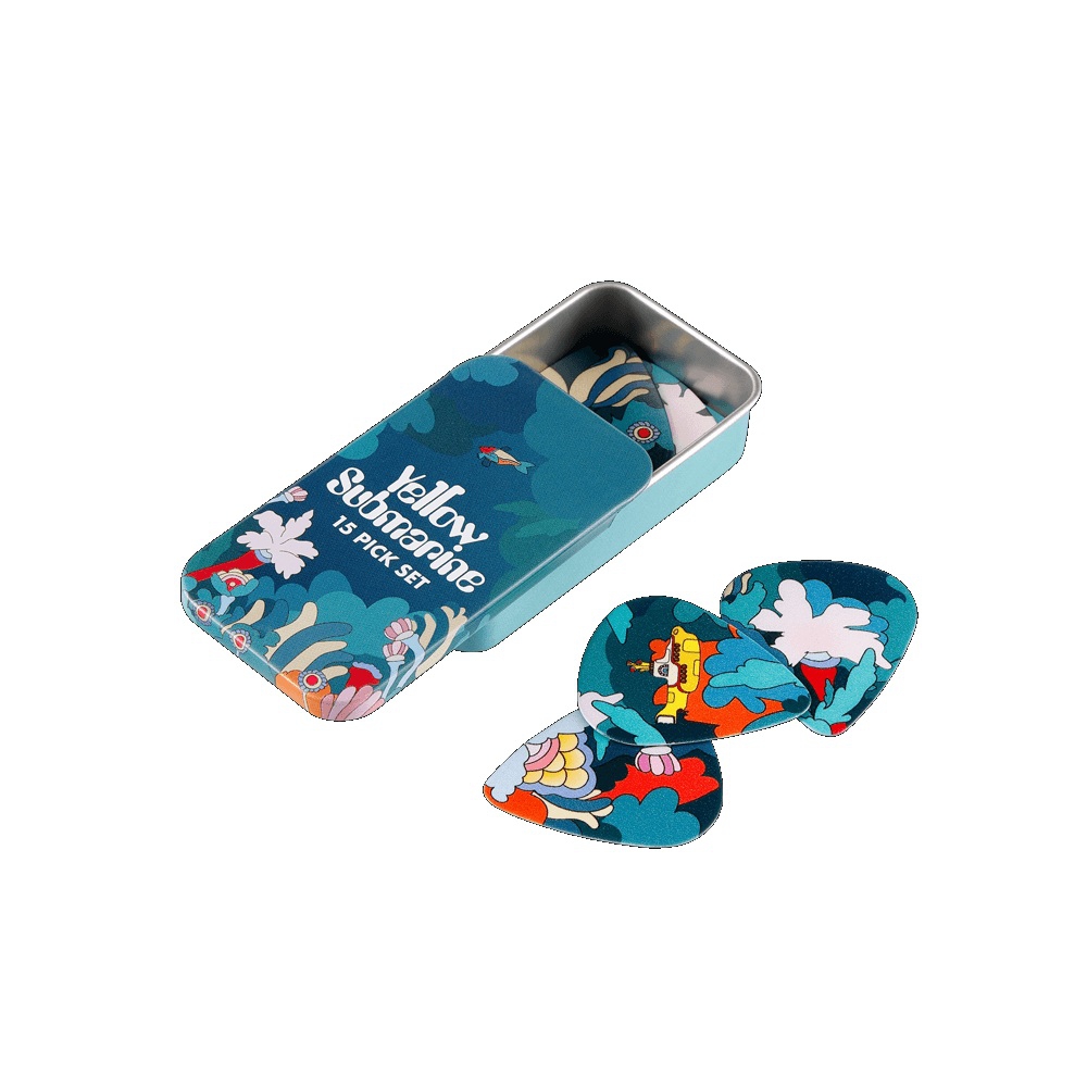 D'addario 1CWH4-10B9 0.7 mm Yellow Submarine Under The Sea 15'li Kutu Pena