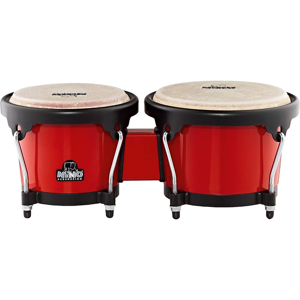 Nino NINO17R-BK 6.5'' - 7.5'' Abs Bongo (Kırmızı)