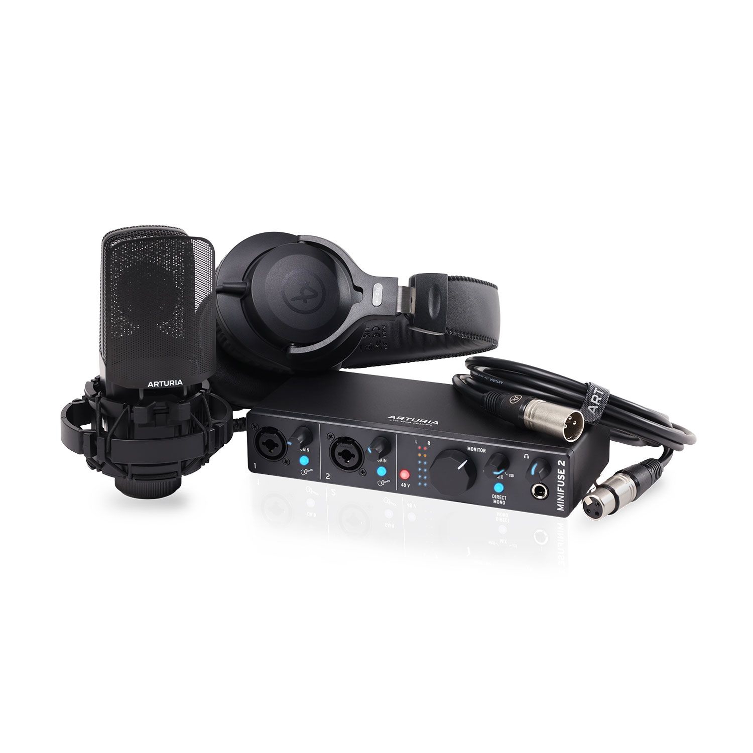 Arturia Minifuse Recording Pack (Siyah)
