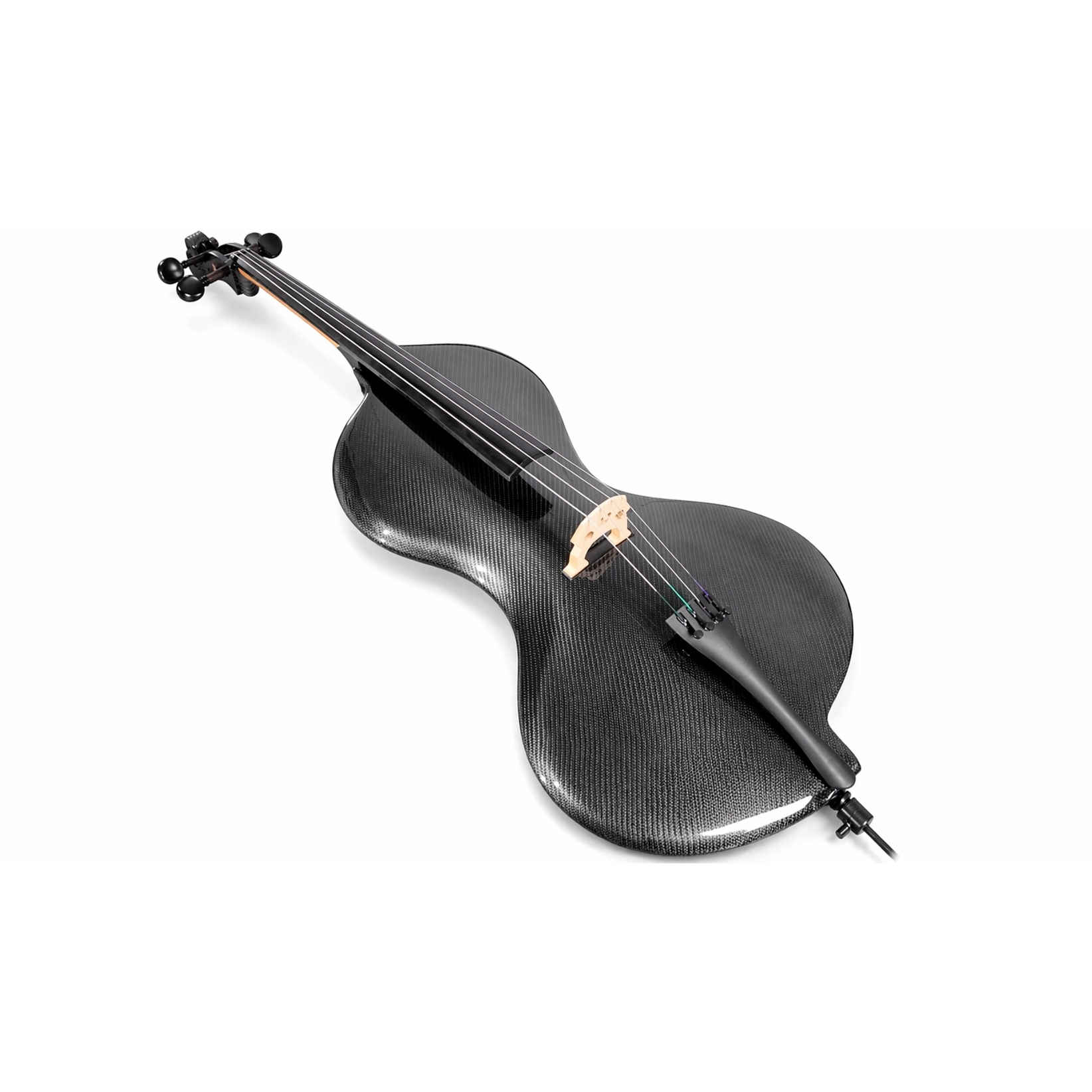 Kinglos CWDT-1311 Black Carbon Fiber 4/4 Elektro Çello