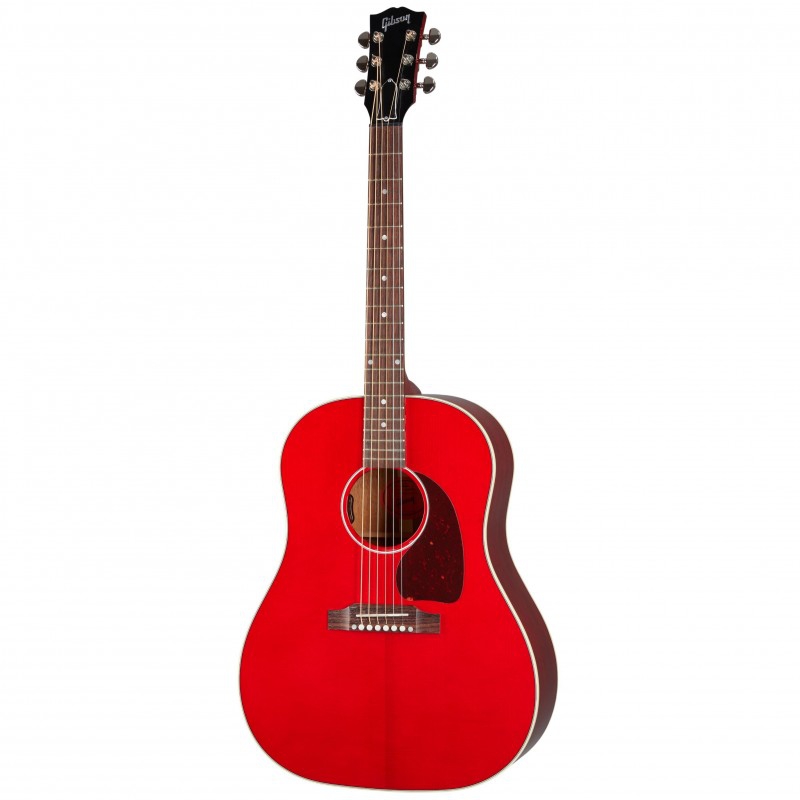 Gibson Acoustic J-45 Standard Elektro Akustik Gitar (Cherry)