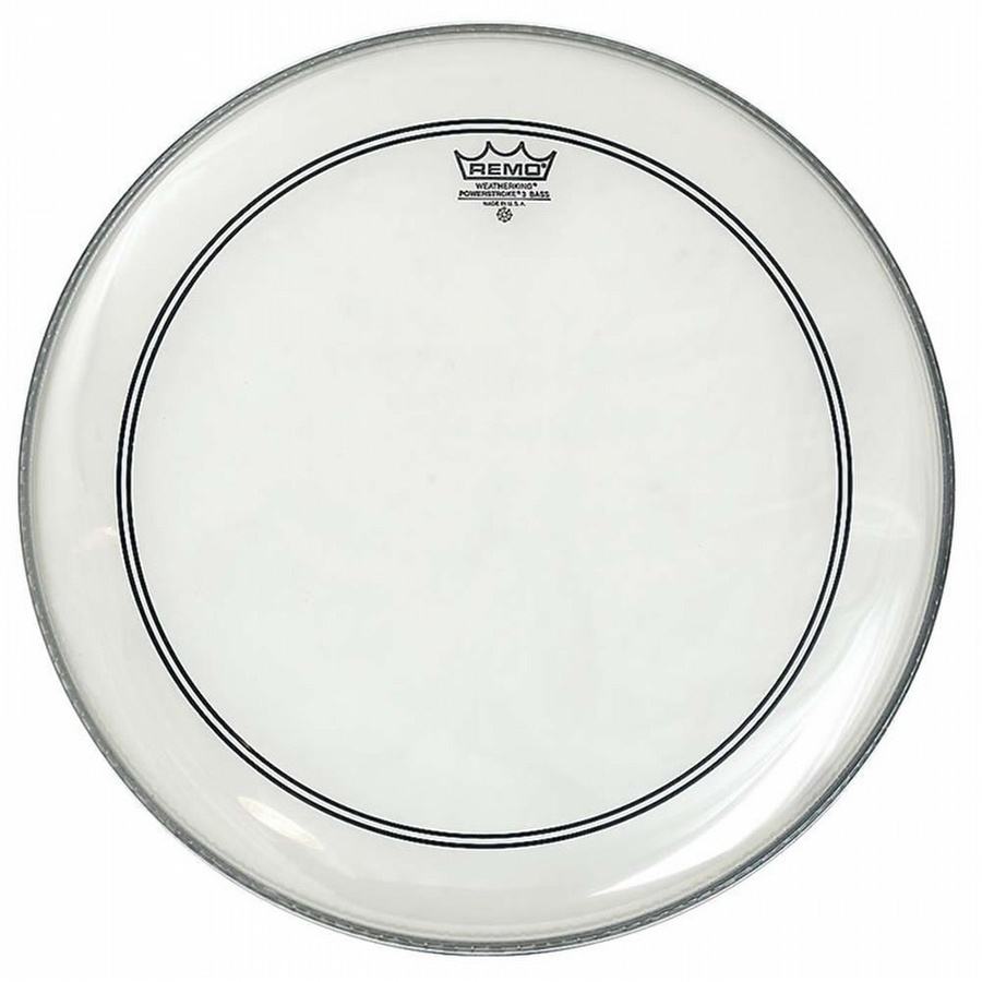 Remo Powerstroke 3 Clear 24 İnç Deri