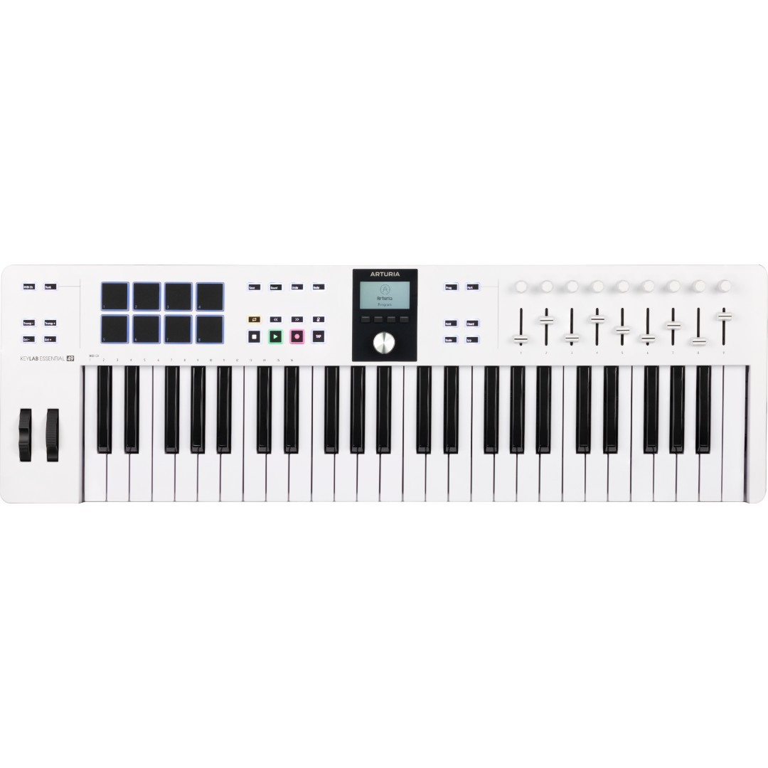 Arturia Keylab Essential MK3 49 Midi Klavye (Beyaz)