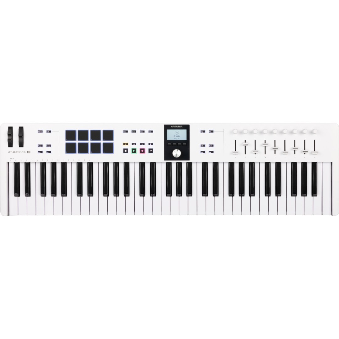 Arturia Keylab Essential MK3 61 Midi Klavye (Beyaz)