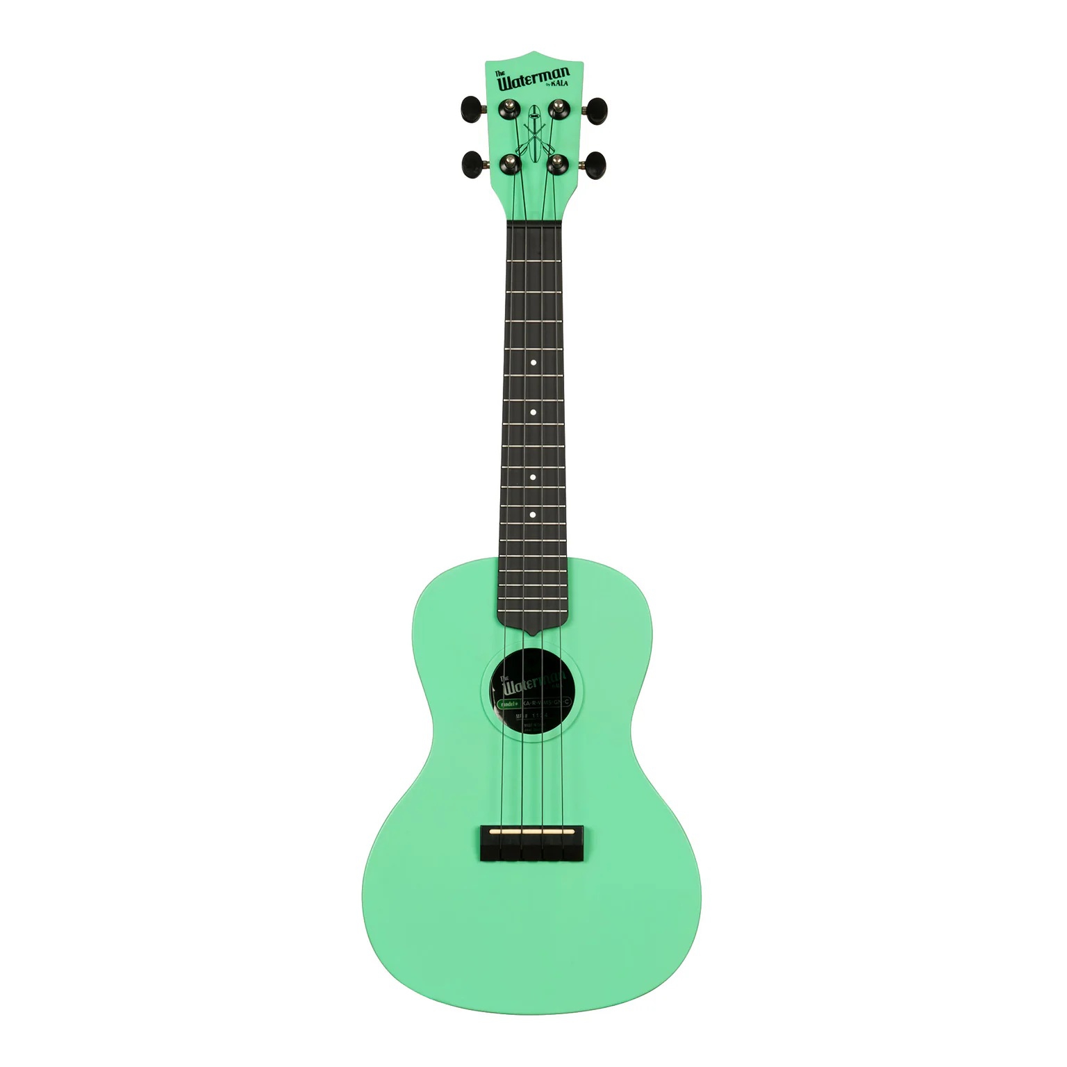 Kala Waterman Recycled Concert Ukulele (Sea Foam Green)