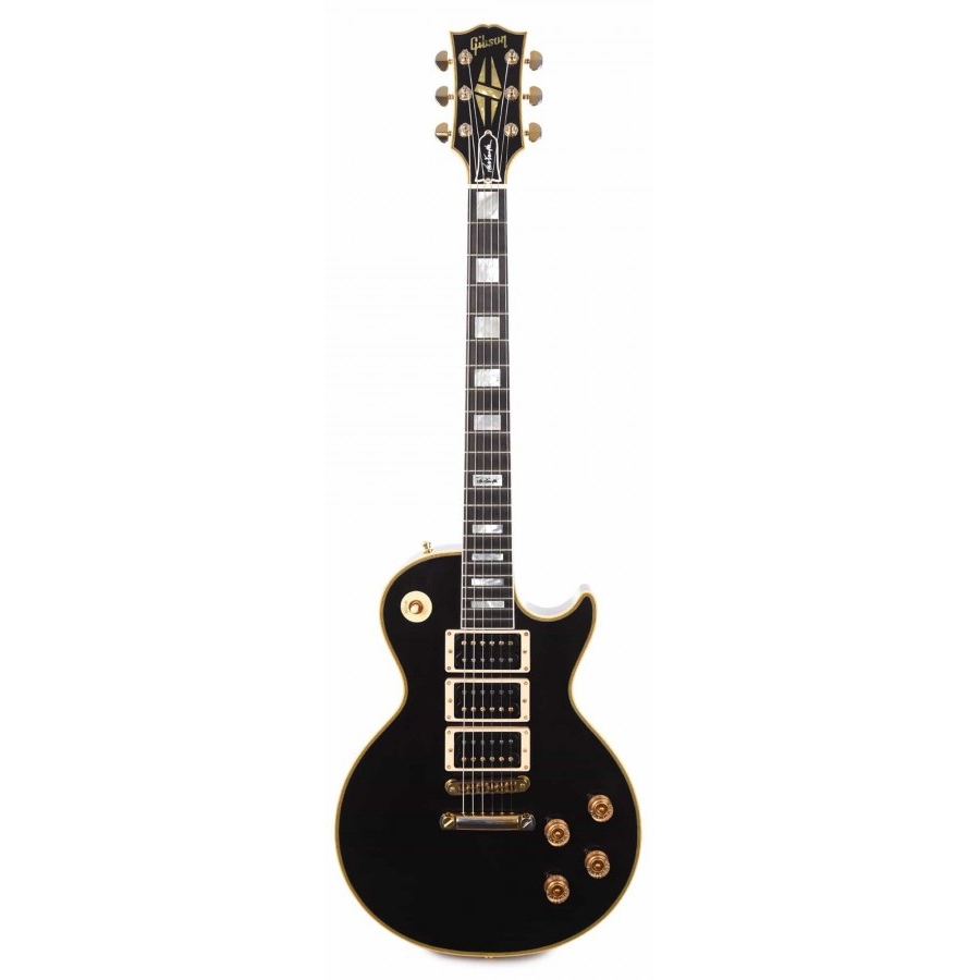 Gibson Custom Peter Frampton "Phenix" Inspired Les Paul Custom VOS Elektro Gitar (Ebony)