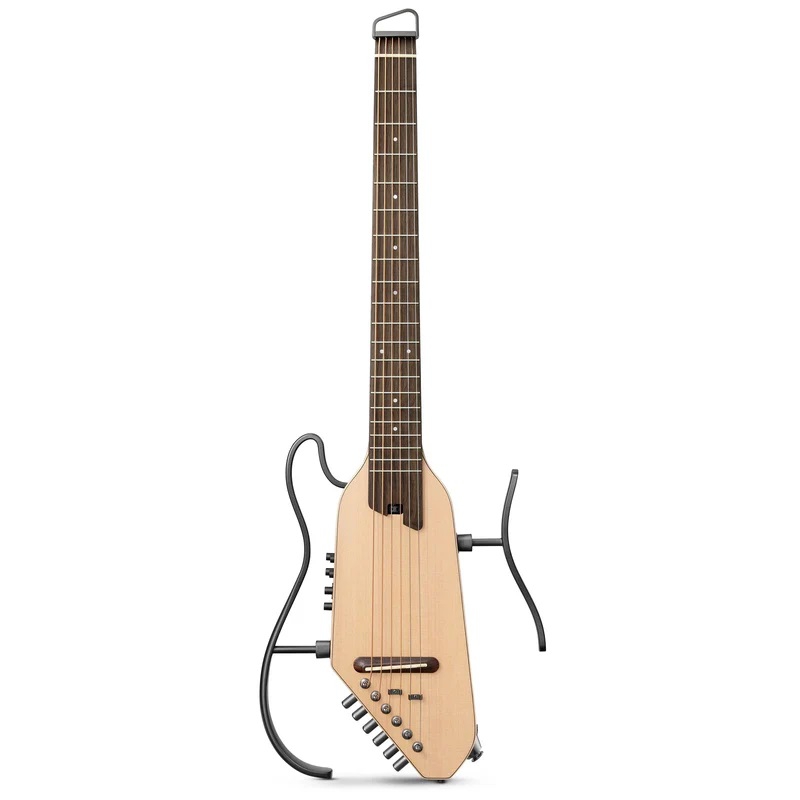 Donner Hush-I Pro Elektro Akustik Gitar (Natural Ladin)