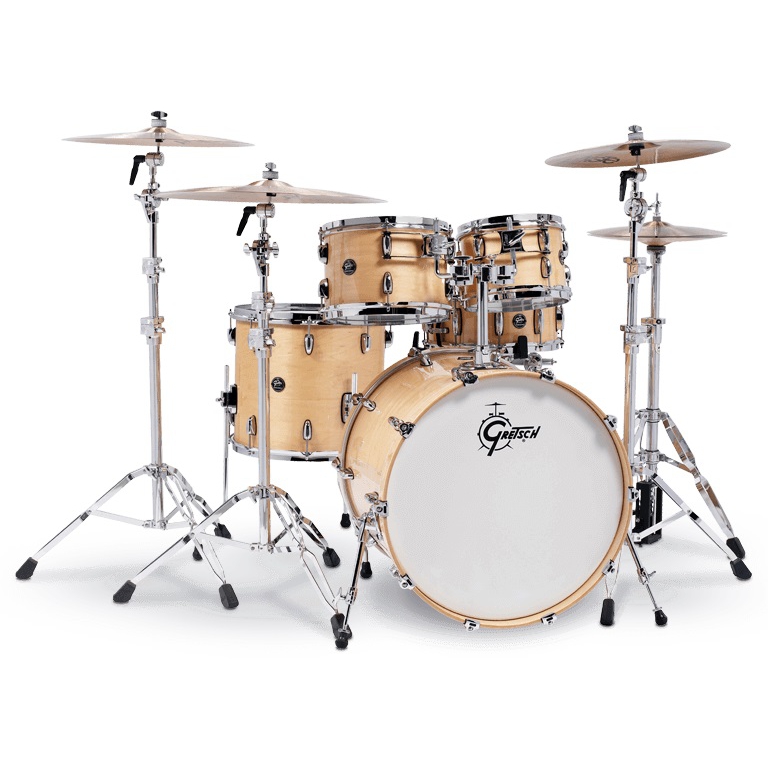 Gretsch Renown 5-Parça 22" Akustik Davul (Parlak Natural)