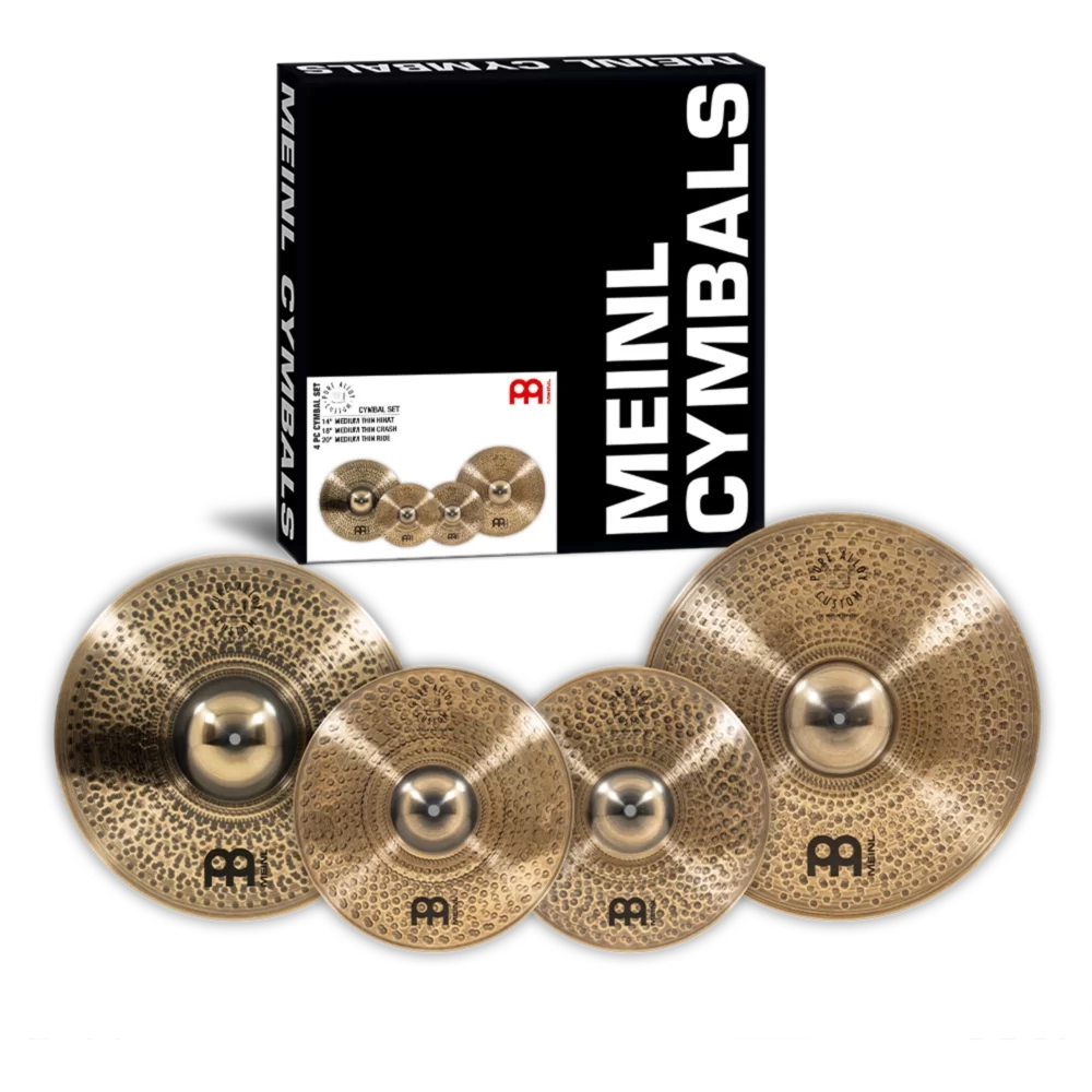 Meinl 14"-18"-20" Pure Alloy Custom Zil Seti