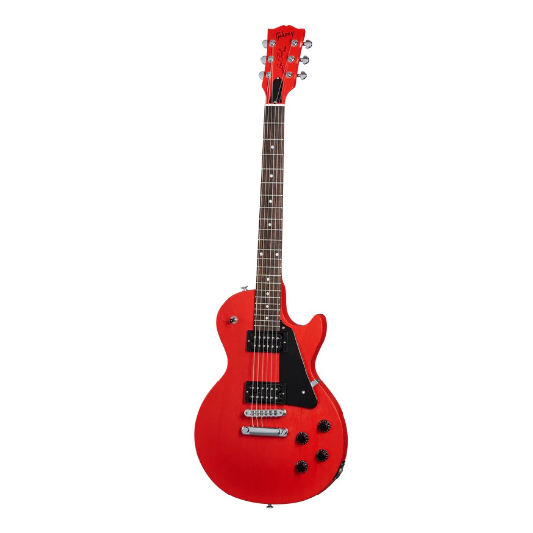 Gibson Les Paul Modern Lite Elektro Gitar (Cardinal Red Satin)