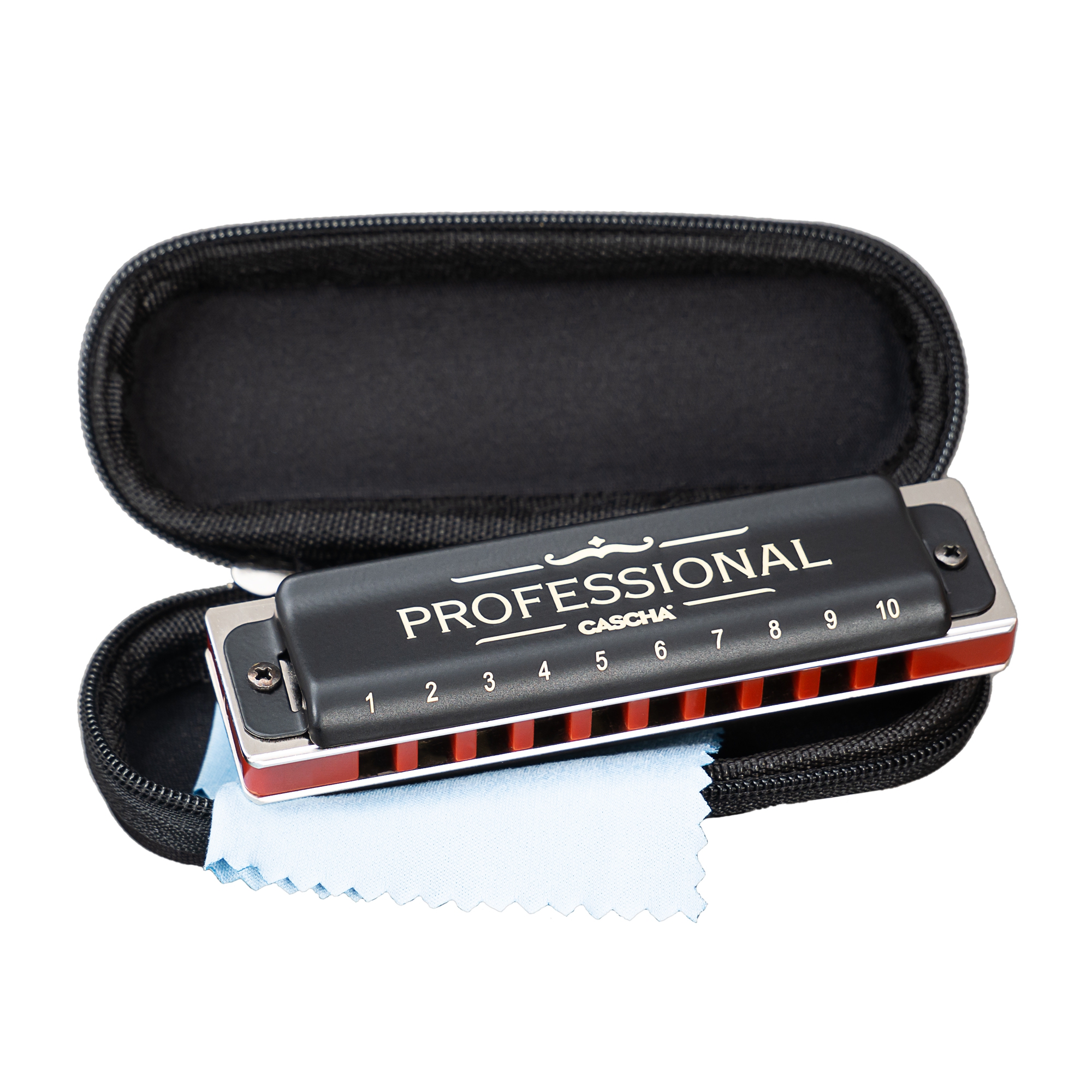 Cascha HH2160 Profesyonel Diatonic Blues Mızıka (Sol Majör)