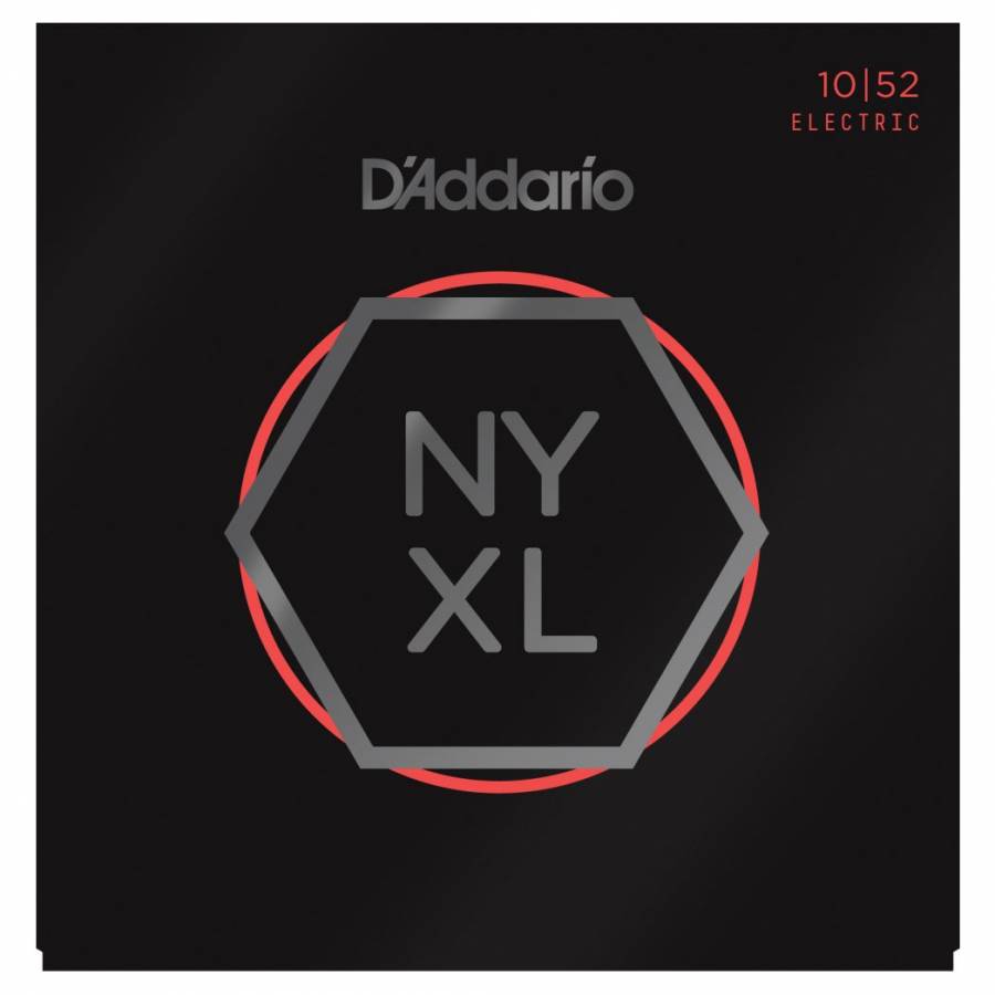 D'Addario NYXL1052 Nickel Wound Elektro Gitar Teli (10-52)