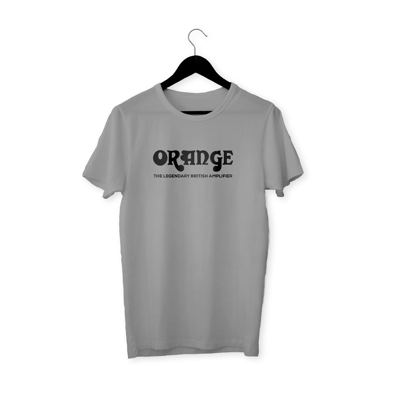 Orange Logo T-Shirt (Gri)