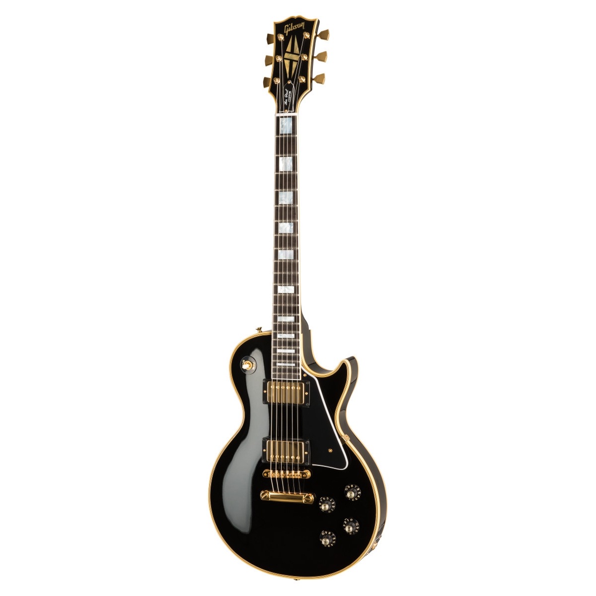 Gibson Custom 1968 Les Paul Custom Reissue Elektro Gitar (Siyah)