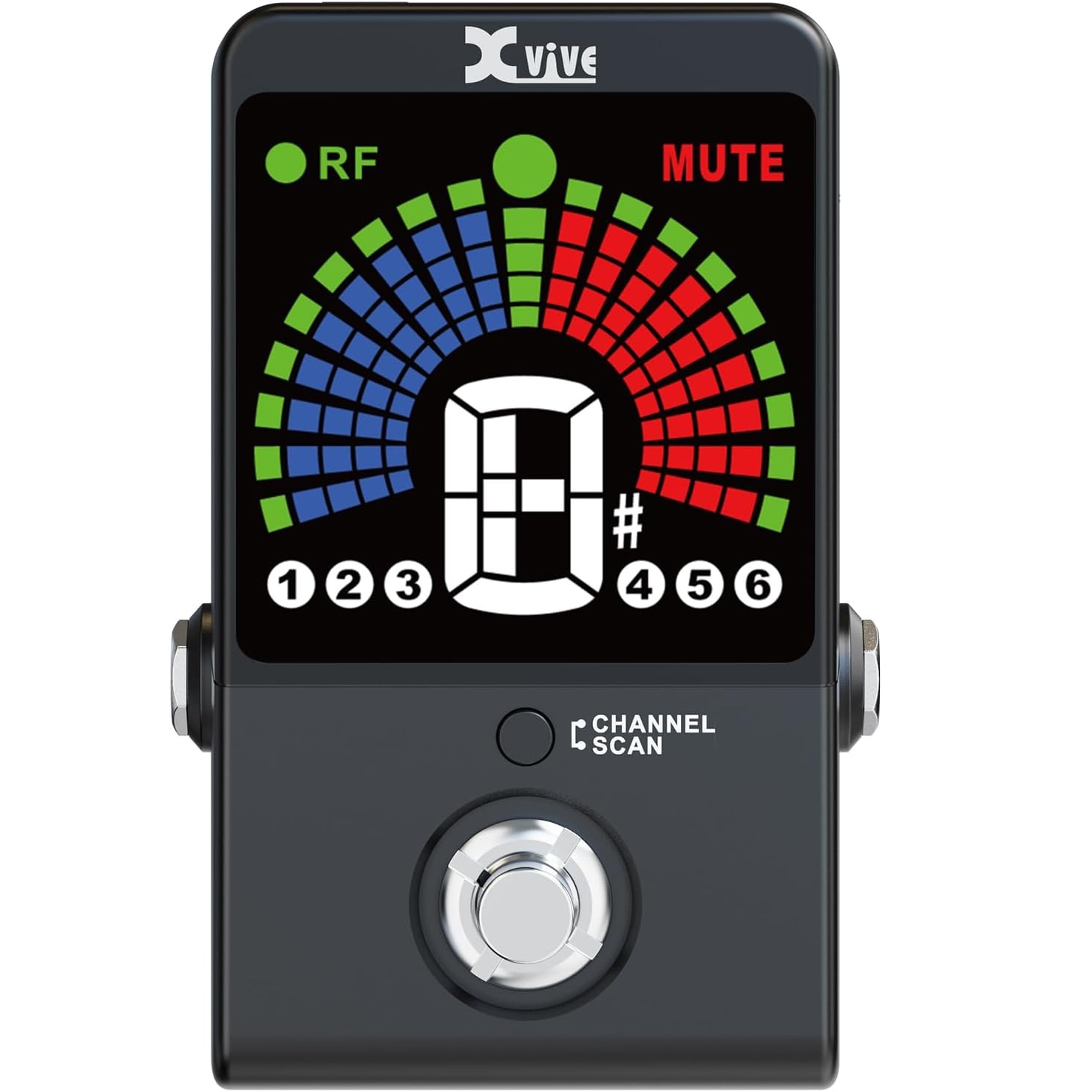 Xvive XV-P58R 5.8Ghz Akort Aletli Receiver Pedal - Siyah