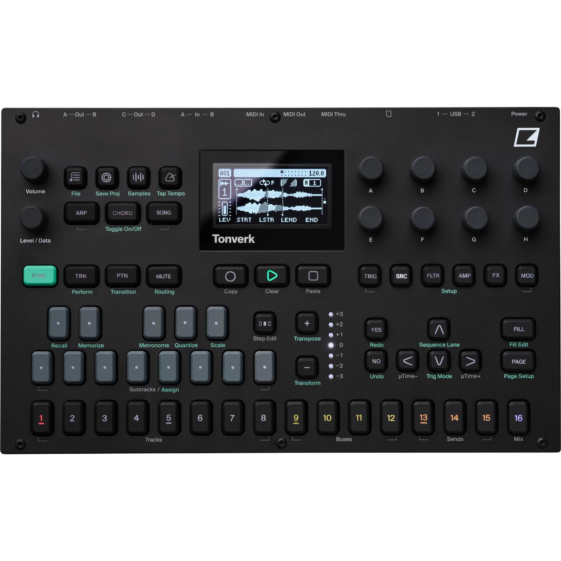 Elektron Tonverk MultiSampler & Ses Prosesörü