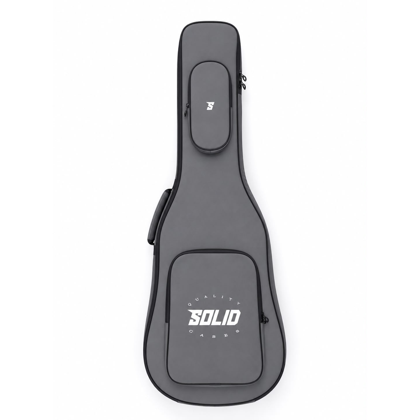 Solid Case Elektro Gitar Premium Gigbag (Gri)