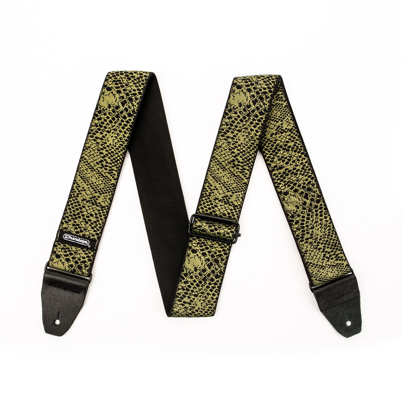 Jim Dunlop D6724 Jacquard Serpentine Green Gitar Askısı