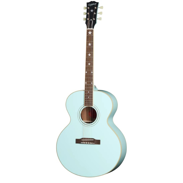 Epiphone J-180 LS Elektro Akustik Gitar (Kerry Green)
