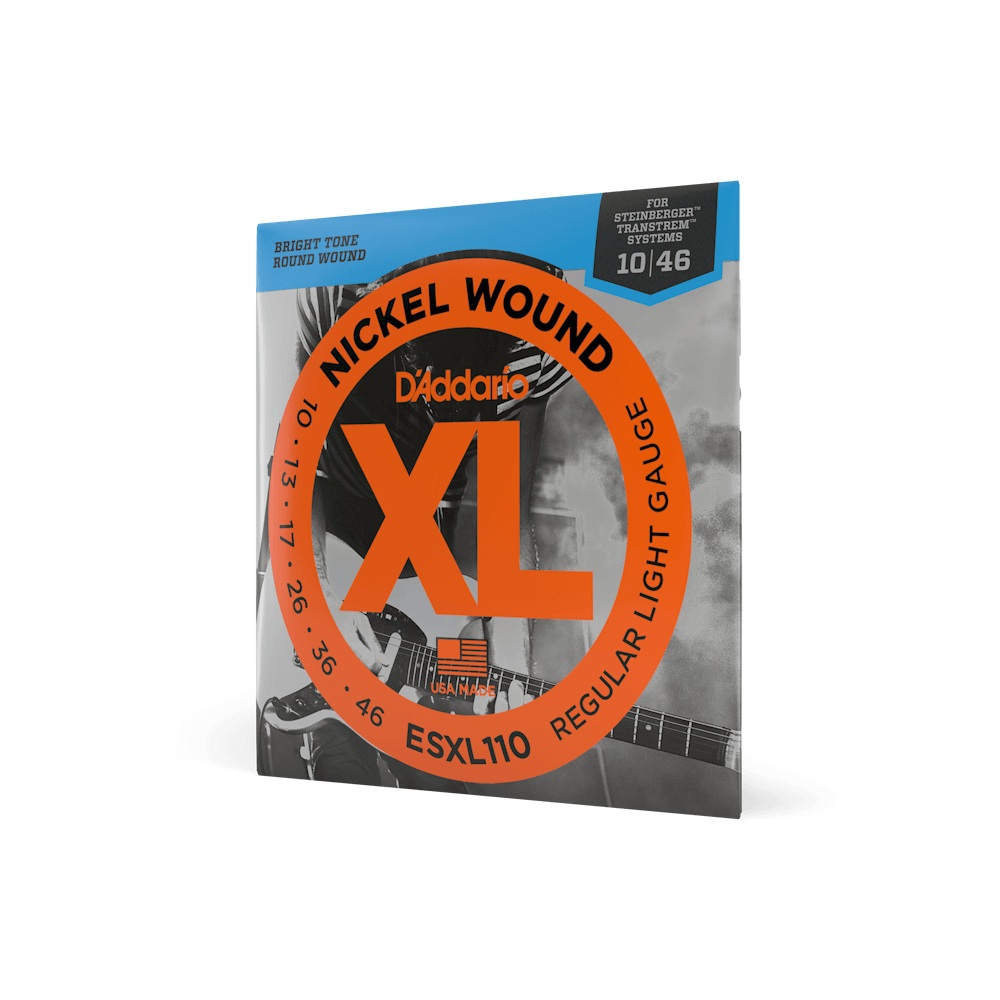 D'addario ESXL110 Double Ball Nickel Wound Elektro Gitar Teli (10-46)