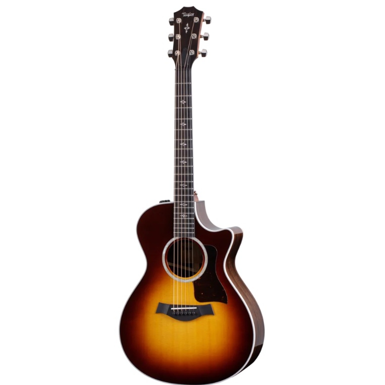 Taylor 412CE-R SB V-Class Grand Concert Elektro Akustik Gitar (Tobacco Sunburst)