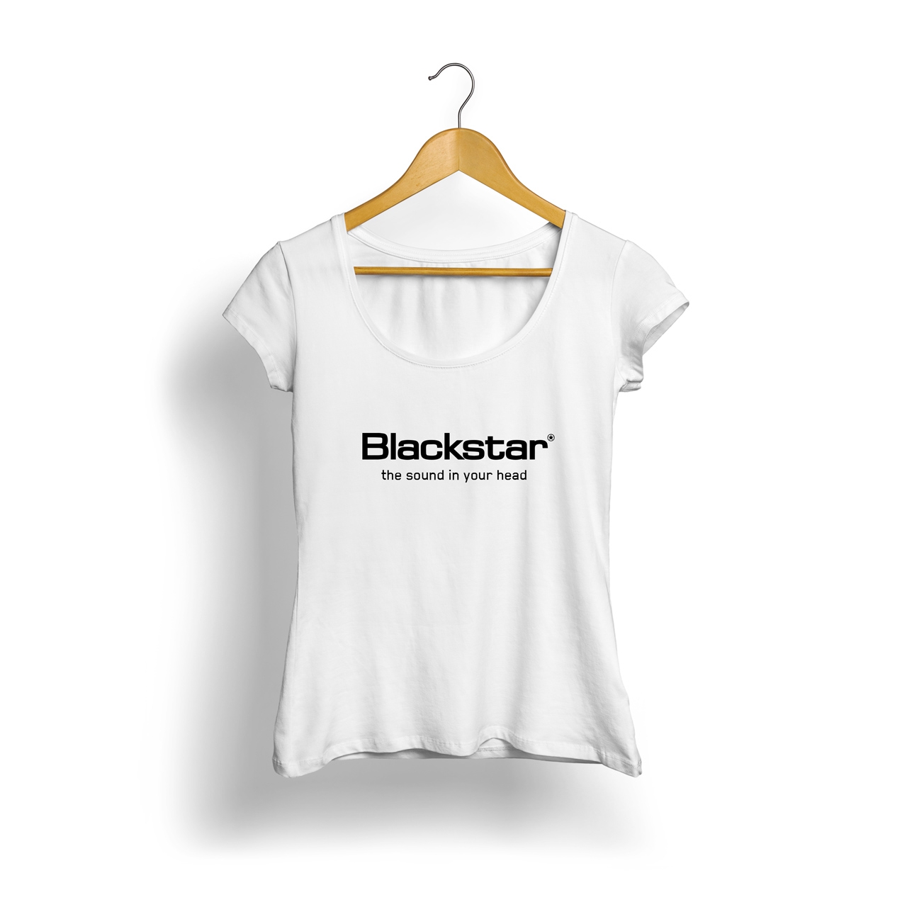 Blackstar Logo Kadın T-Shirt (Beyaz)
