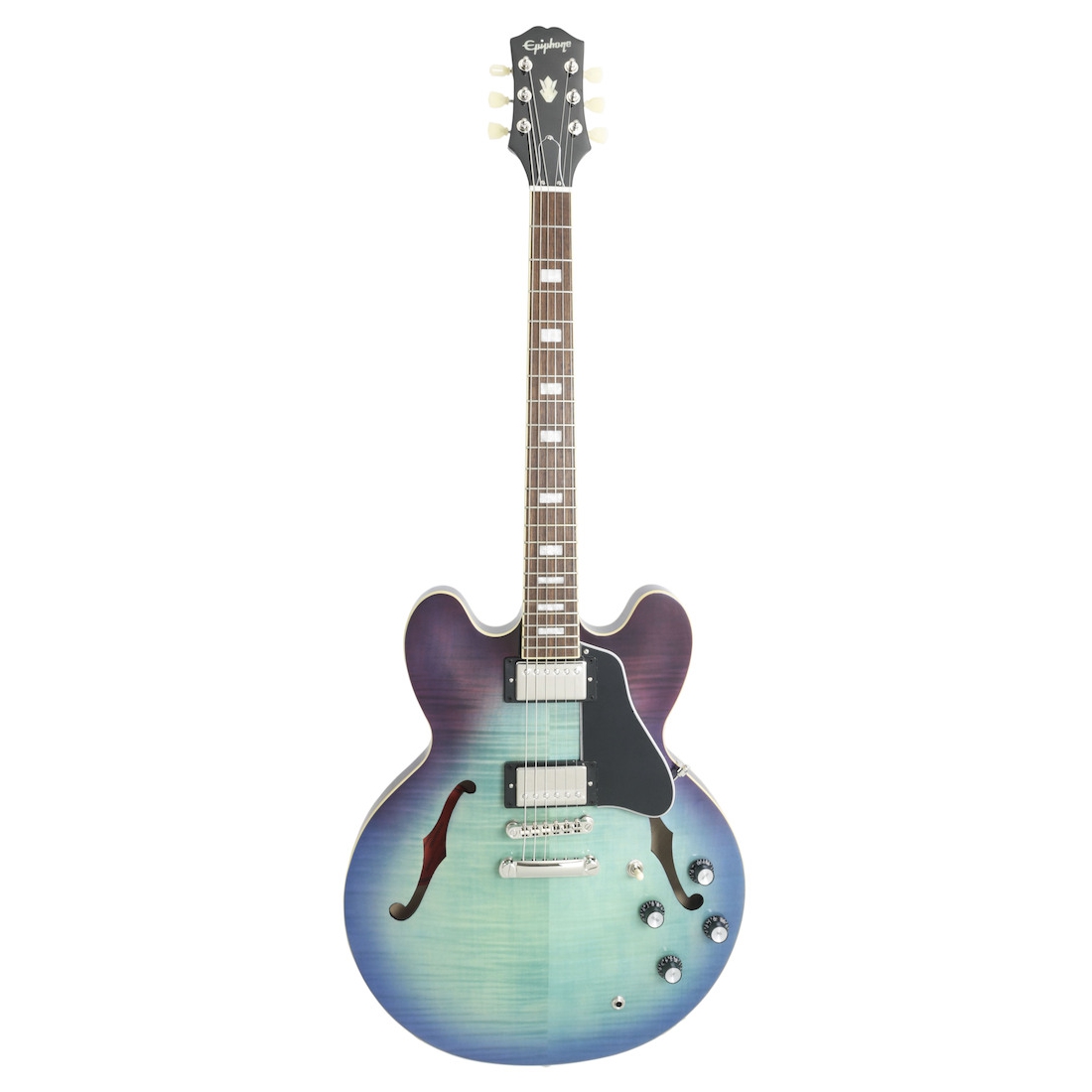 Epiphone ES-335 Semi-hollowbody Elektro Gitar (Blueberry Burst)
