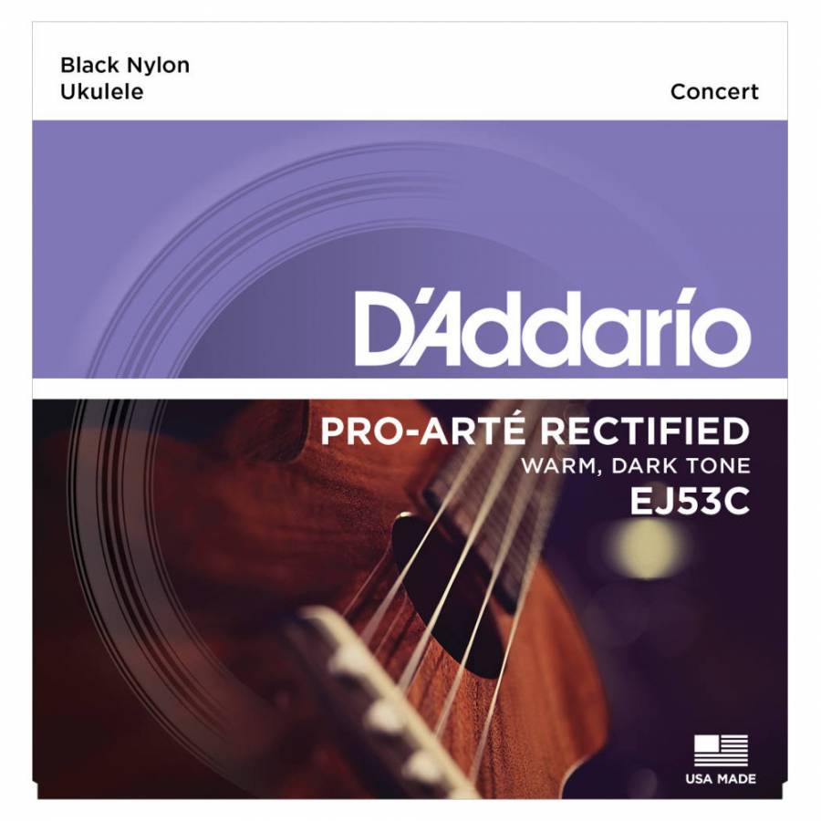 D'Addario EJ53C Pro-Arte Concert Ukulele Teli