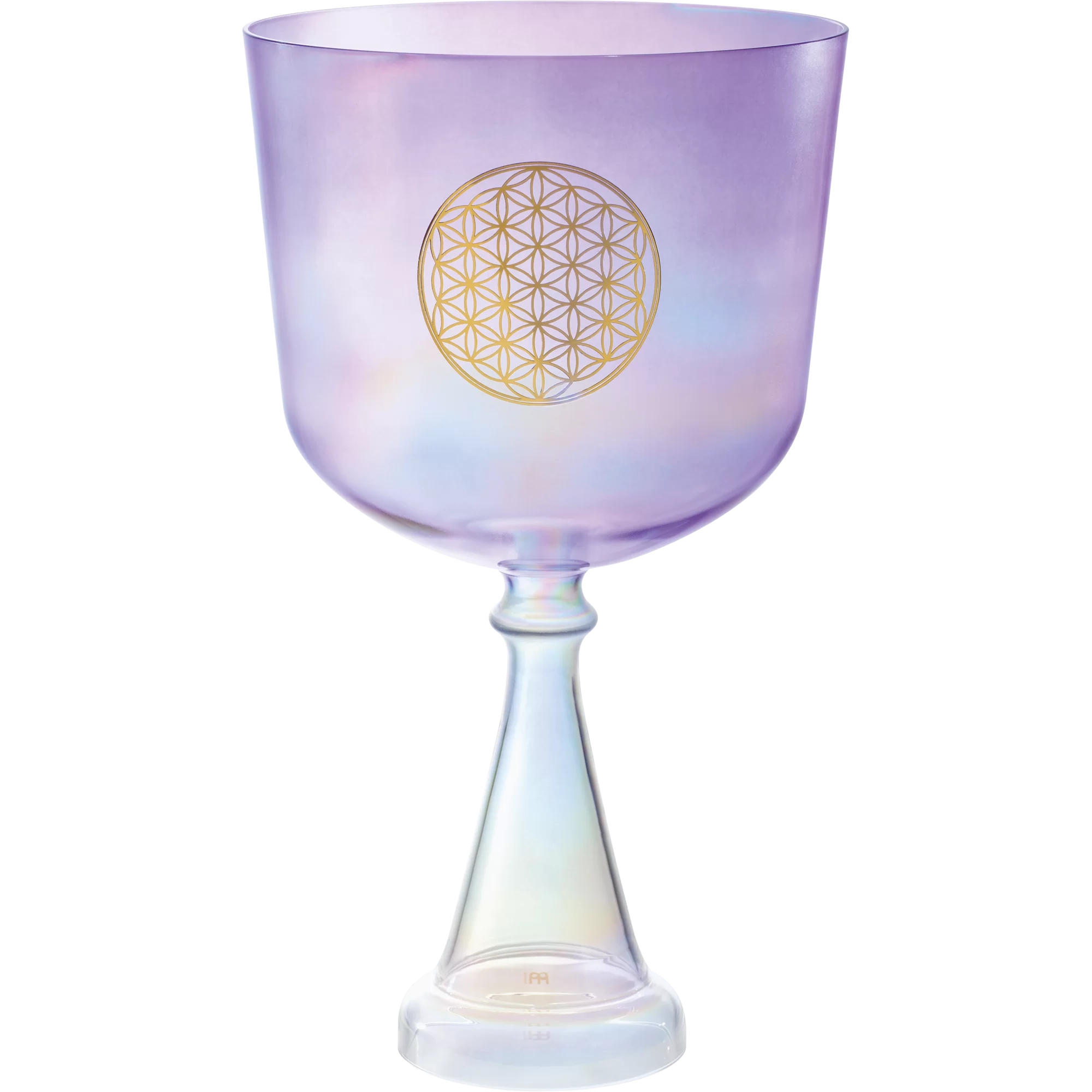 Meinl Sonic Energy CSC8FPFOL Hayatın Çiçeği Kalp Çakrası 8'' Crystal Singing Ses Kadehi (Purple)