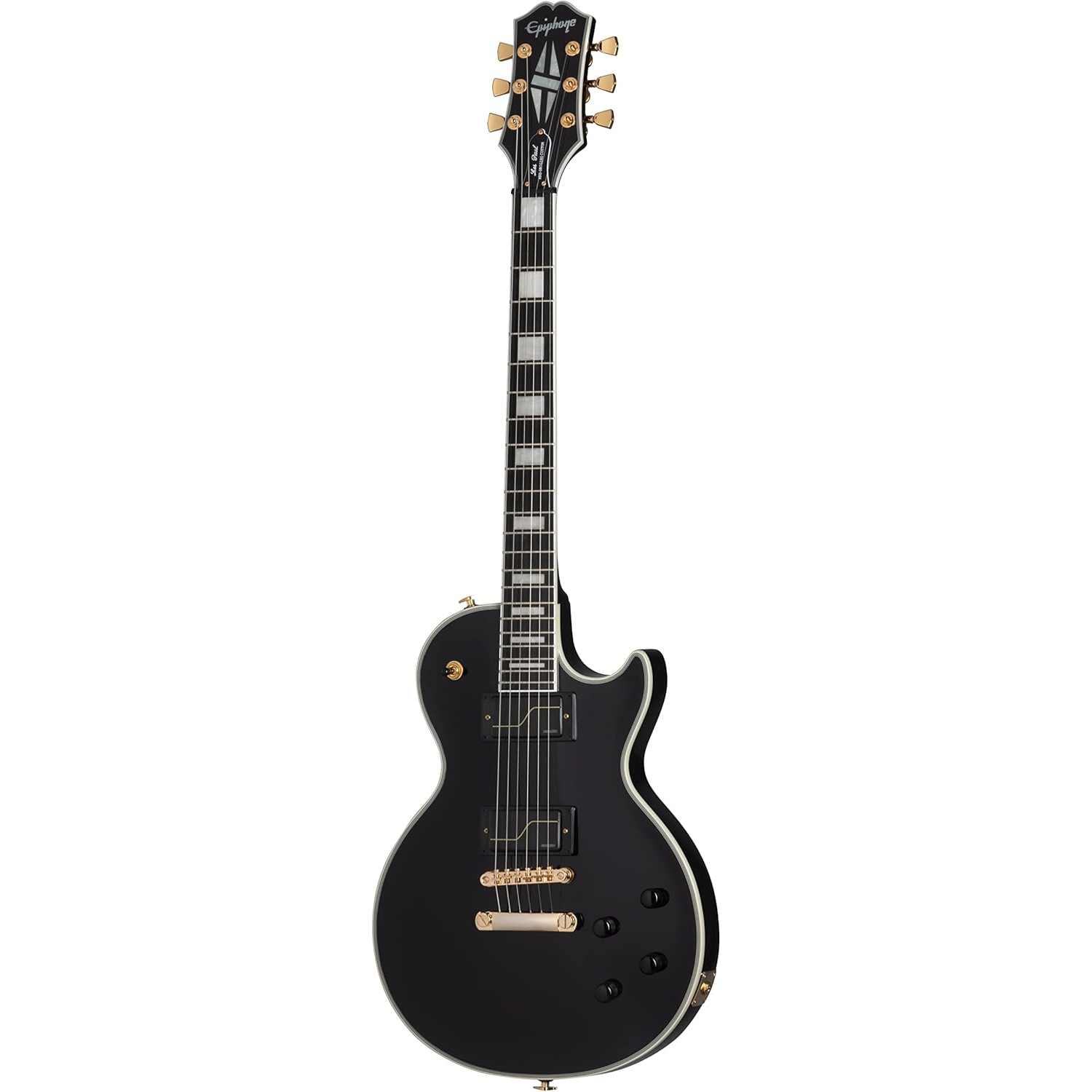 Epiphone Matt Heafy Les Paul Custom Origins Elektro Gitar (Ebony)