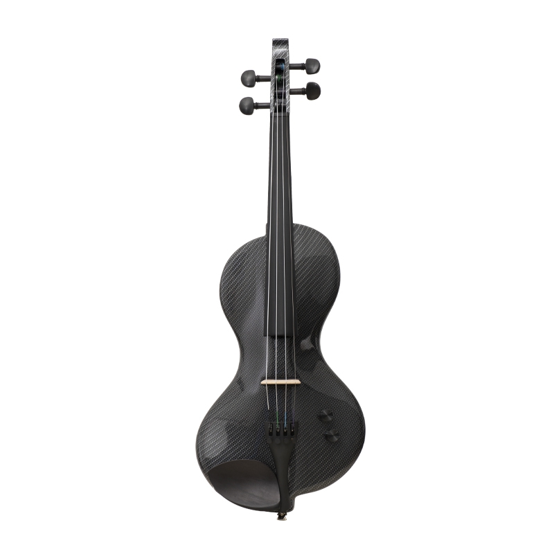 Kinglos CWDS-1311 Siyah Carbon Fiber 4/4 Elektro Keman