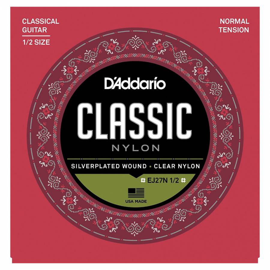 D'Addario EJ27N Normal Tension Klasik Gitar Teli ( 1/2 Boyut )
