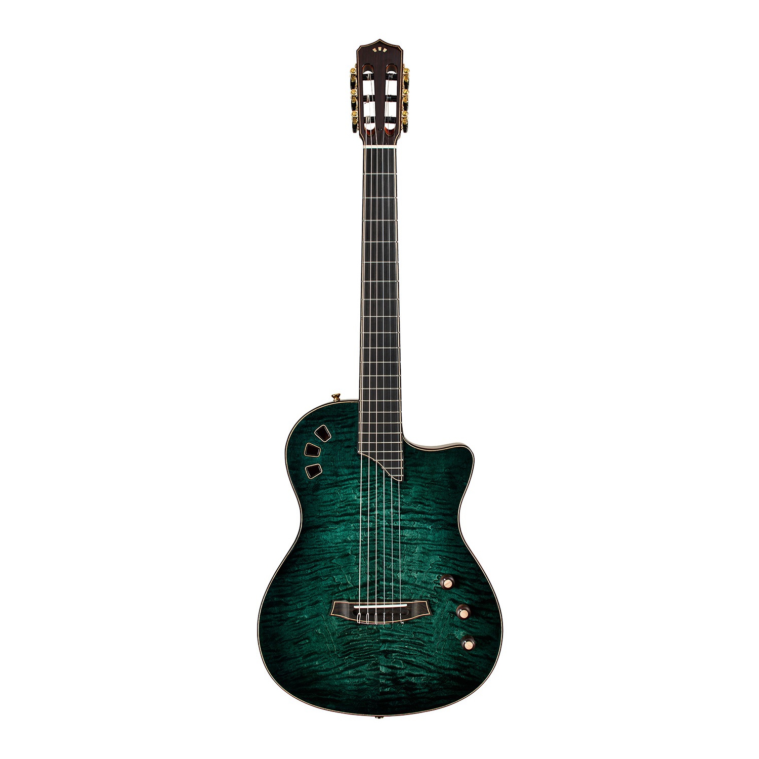 Cordoba Stage Artist Thinbody Elektro Klasik Gitar (Agave Burst)