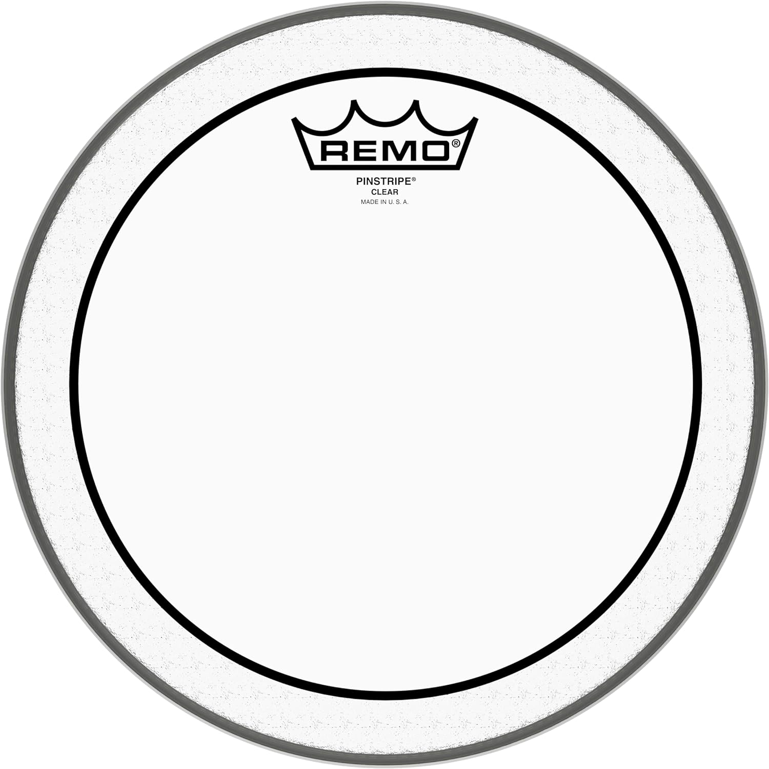 Remo PS-0310-00 Pinstripe Clear 10" Tom Derisi