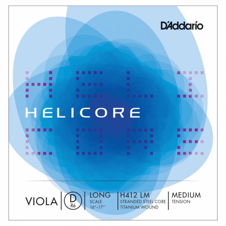 D'Addario H412 LM Helicore D Viyola Teli (Re)