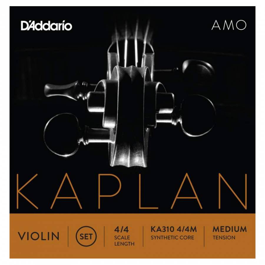 D'Addario KA310 4/4M Kaplan Amo Set Keman Teli
