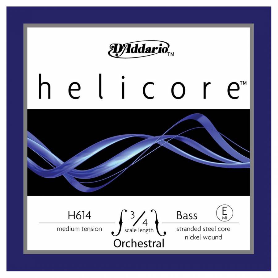 D'Addario H614 3/4M Helicore E Kontrabas Teli (Mi)