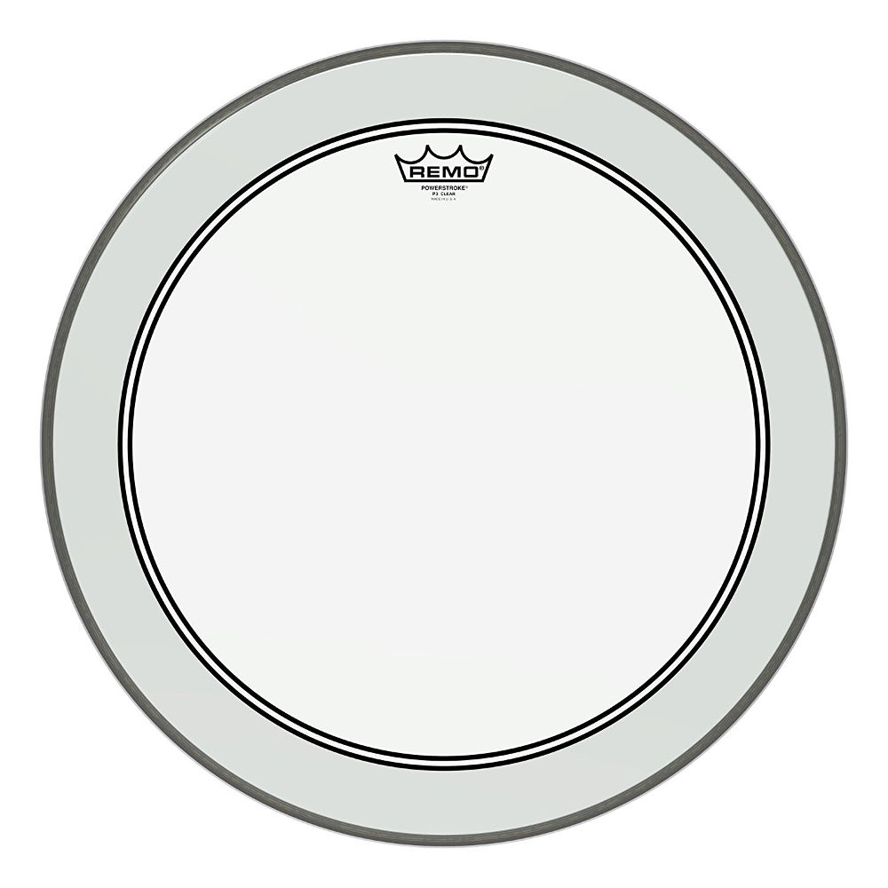 Remo Powerstroke 3 Clear 20 İnç Deri