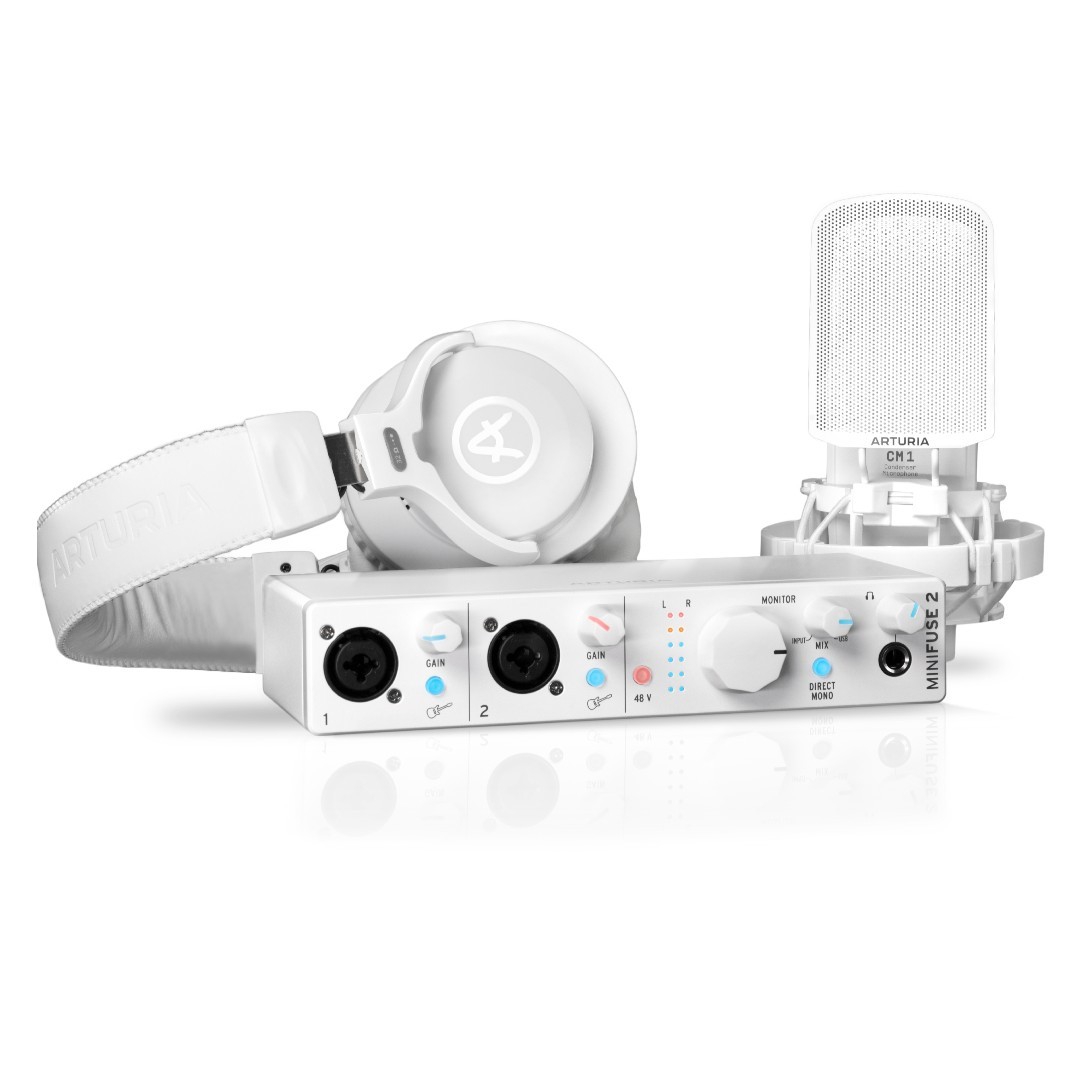 Arturia Minifuse Recording Pack (Beyaz)
