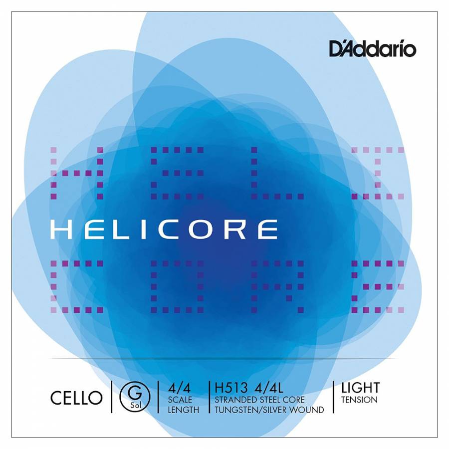 D'Addario H513 4/4M Helicore G Çello Teli (Sol)