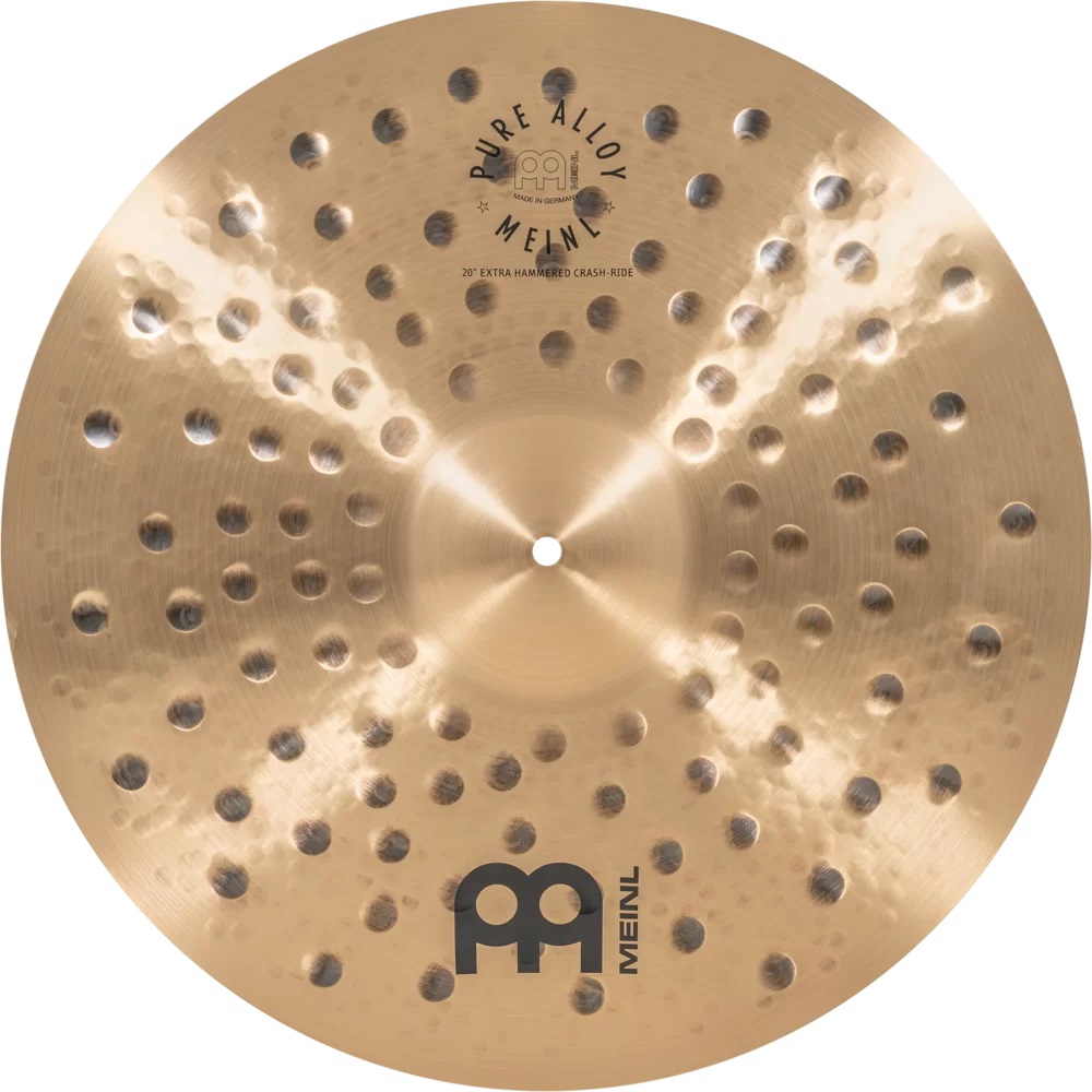 Meinl 20" Pure Alloy Extra Hammered Traditional Crash-ride Zil