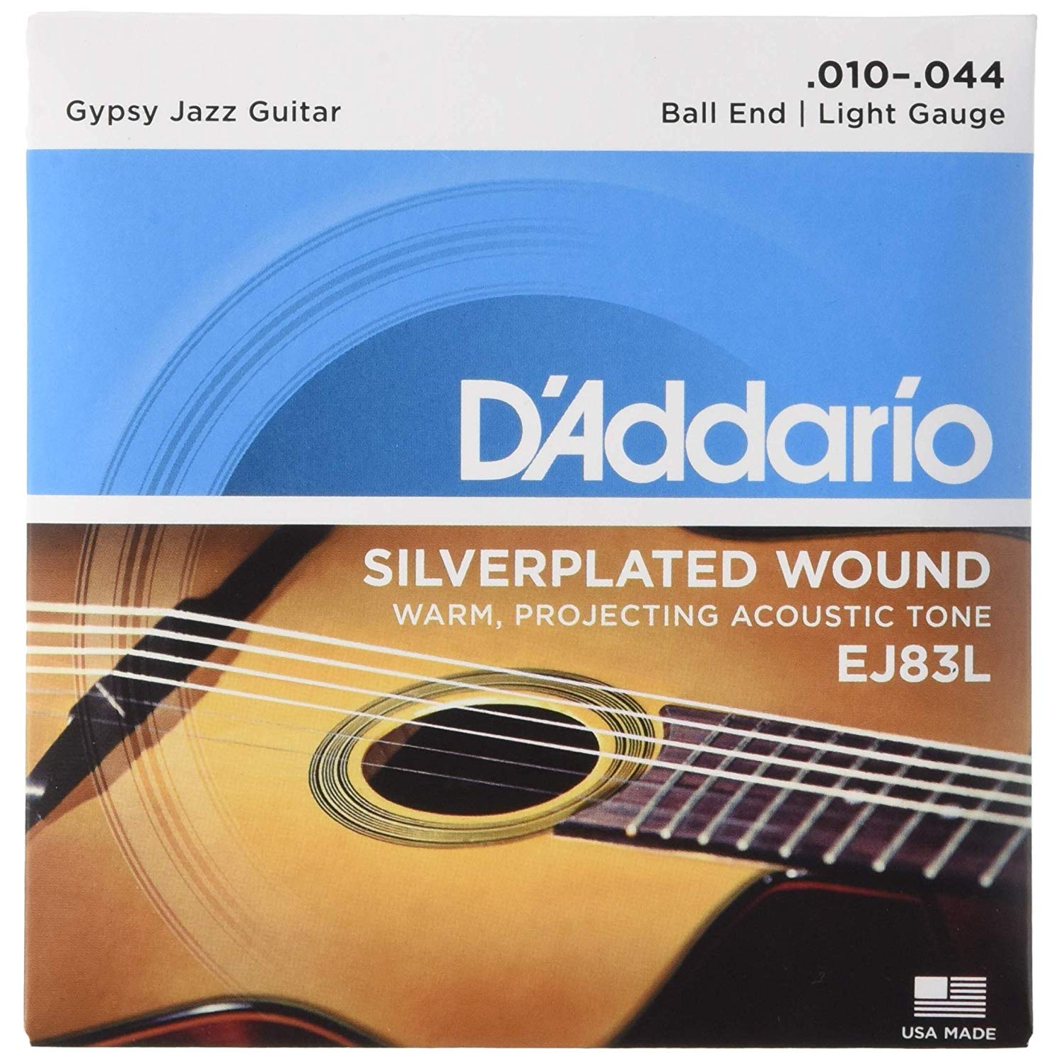 D'Addario Gypsy Jazz Akustik Gitar Teli (10-44)