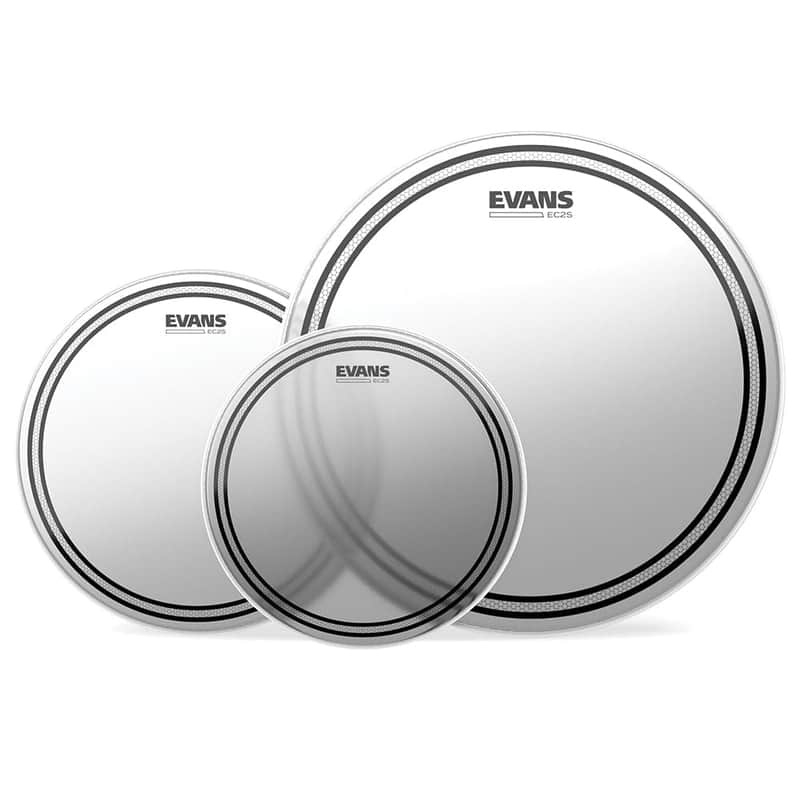 Evans EC2 Coated Deri Seti - 10" / 12" / 16"