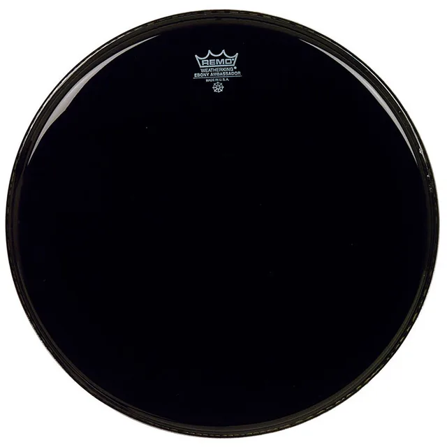 Remo Emperor Ebony 12 İnç Deri