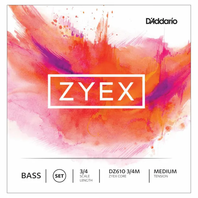 D'Addario DZ610 3/4M Zyex Kontrabas Teli