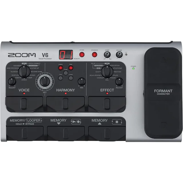 Zoom V6 Vokal Efekt Prosesörü