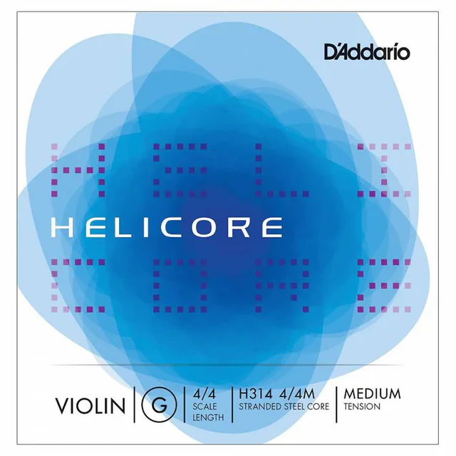 D'Addario H314 4/4M Helicore G Keman Teli (Sol)