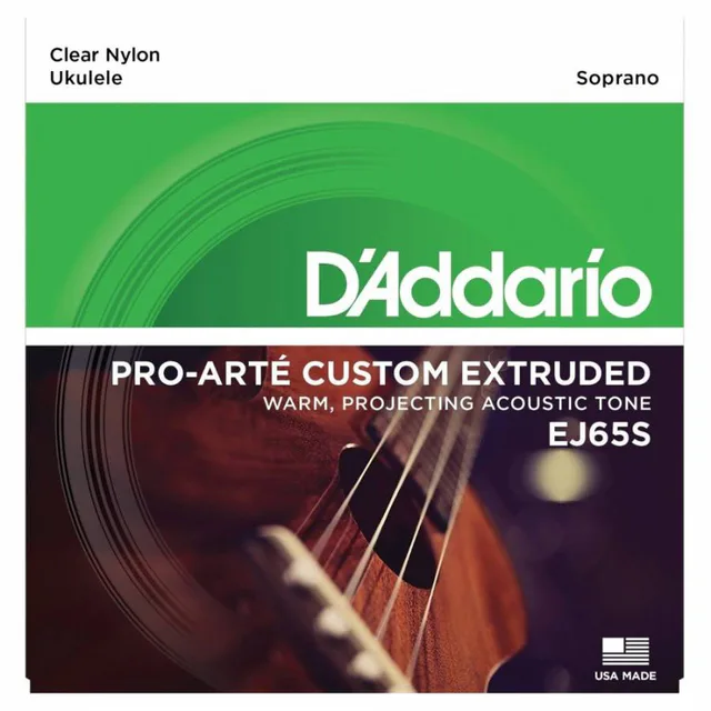 D'Addario EJ65S Pro-Arte Soprano Ukulele Teli