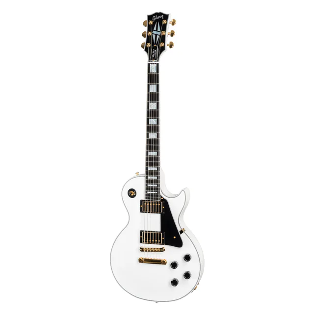 Gibson Les Paul Custom Elektro Gitar (Alpine White)
