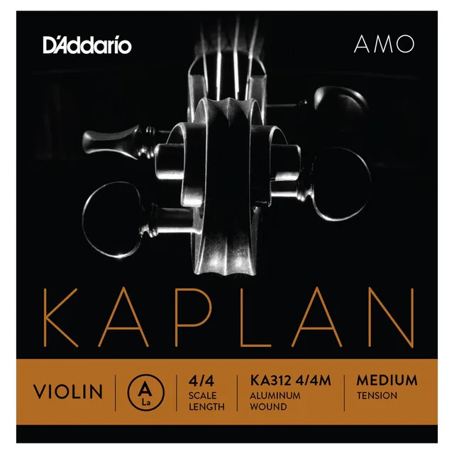 D'Addario KA312 4/4M Kaplan Amo Keman Teli (A)